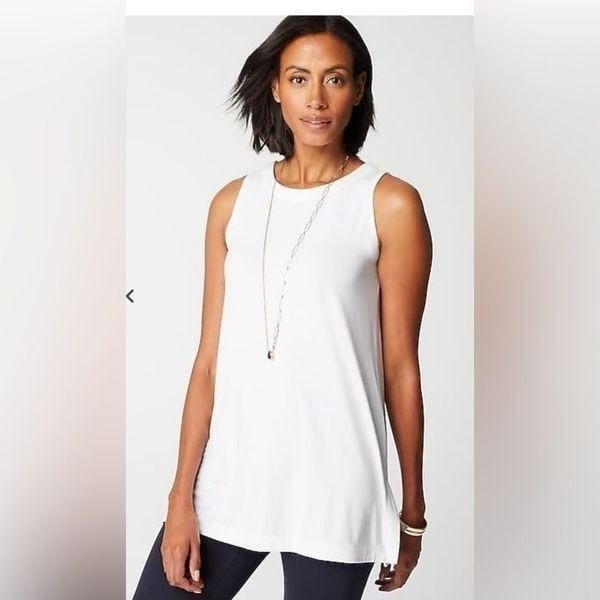 NWT J.Jill Wearever Long Layering Tank