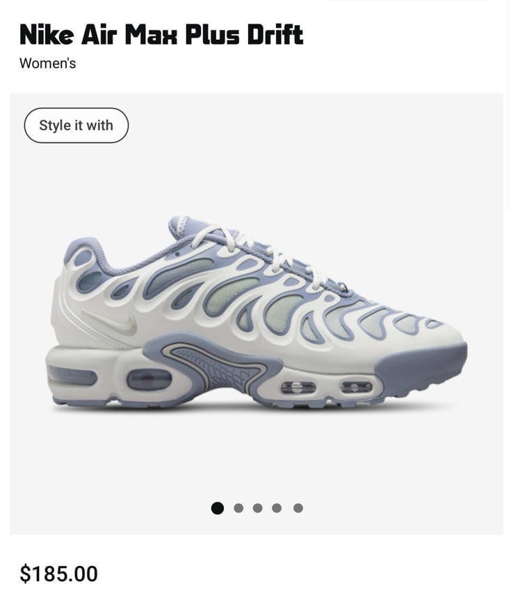 Nike air max drift plus woman’s size 7