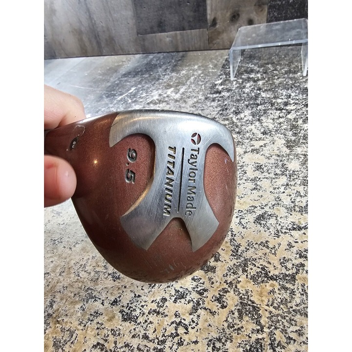 TaylorMade Titanium Tour Driver 9.5° Stiff Flex R-80 Plus Bubble Shaft LH