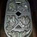 John Wright Cast Iron Dinosaur Muffin Pan