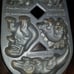 John Wright Cast Iron Dinosaur Muffin Pan