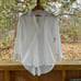 Jason Wu Women's White Classic Button Down Shirt Size S