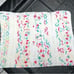 Boho Hand Embroidered Cut Work Lace Linen Tablecloth 89” x 43”