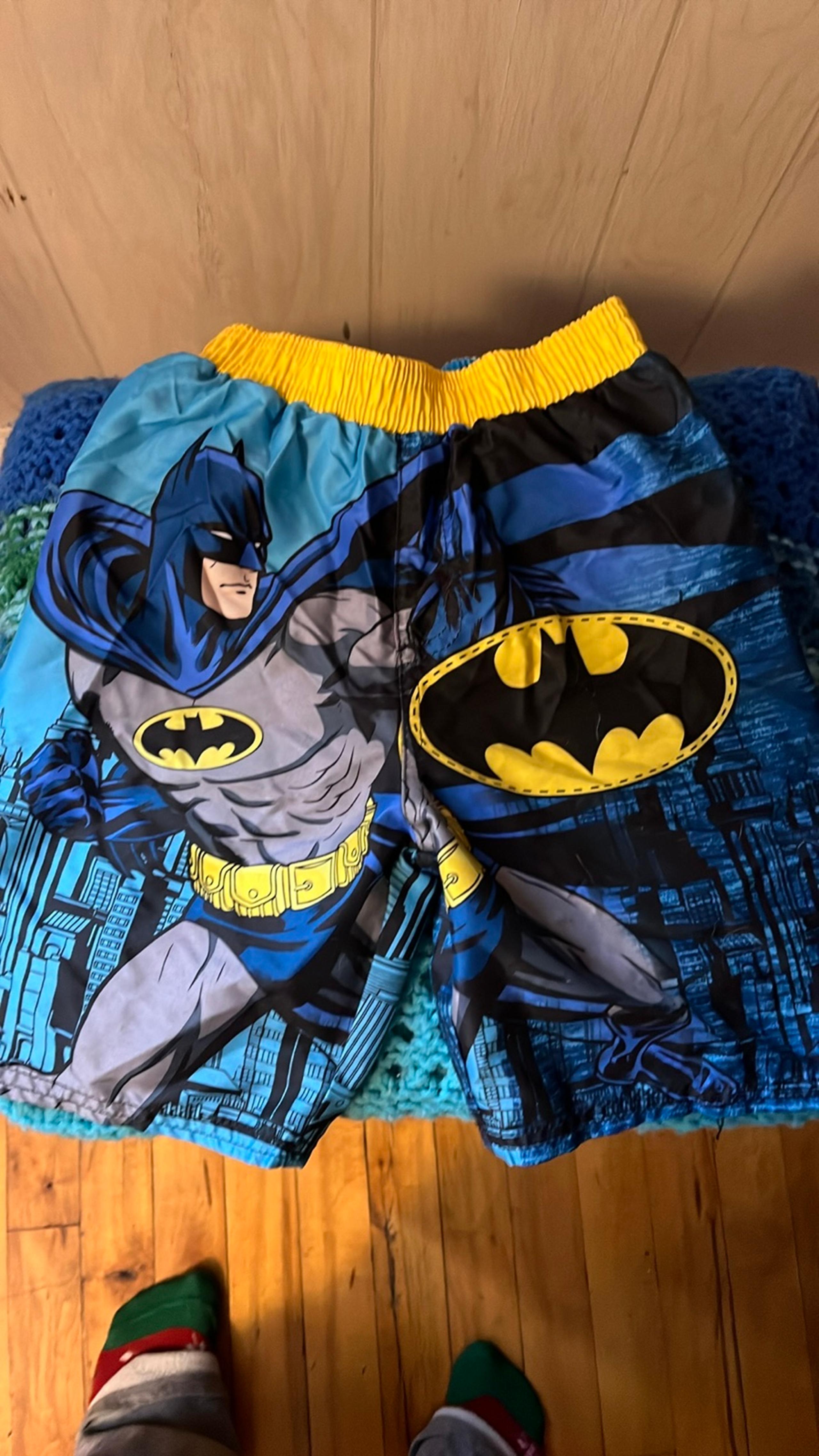 Boys Batman swim trunks