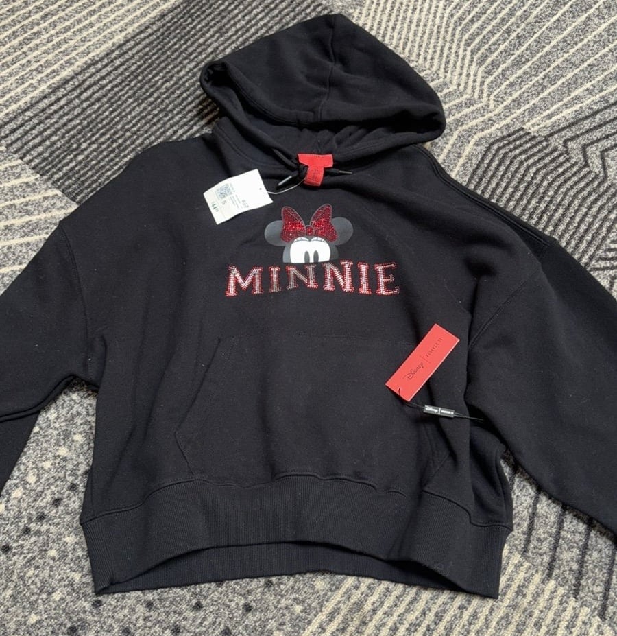 Waist Length Pullover Hoodie. Size Small. Front Pocket. Brand New with Tags.