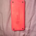Pink graphing calculator