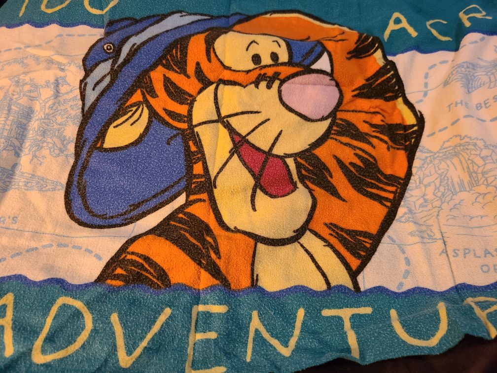 Vintage Disney Tiger Twin Sheet Set
