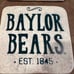Baylor University Stone Coaster Set with Metal Rack