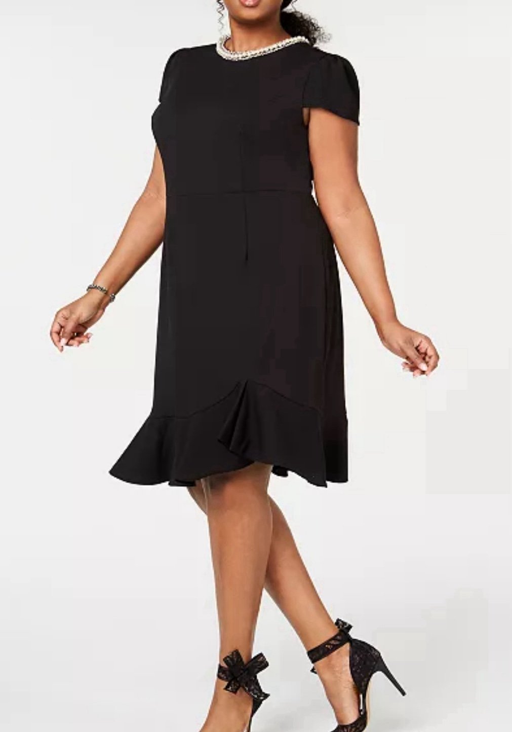 Betsey Johnson Elegant Black plus size Dress 18W