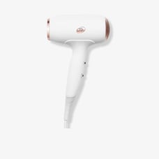 T3 FIT Ionic Compact Hair Dryer, IonAir Technology, WHITE w/Rose Gold (New)