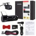 4K UHD Dual Lens Dash Cam: Wi-Fi, 64GB Card, Night Vision, Loop Recording & More