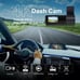 4K UHD Dual Lens Dash Cam: Wi-Fi, 64GB Card, Night Vision, Loop Recording & More