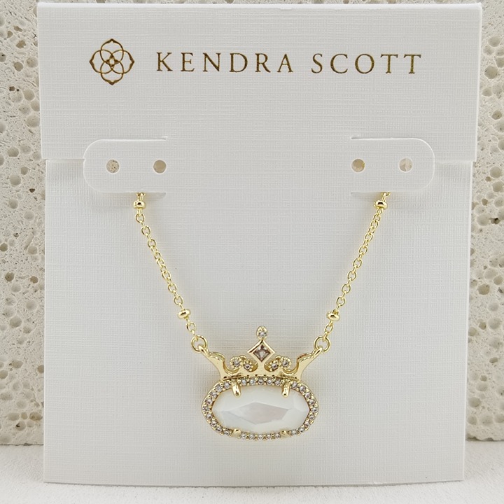 Kendra Scott Disney | Kendra Scott Elisa Princess Gold Short Pendant Necklace