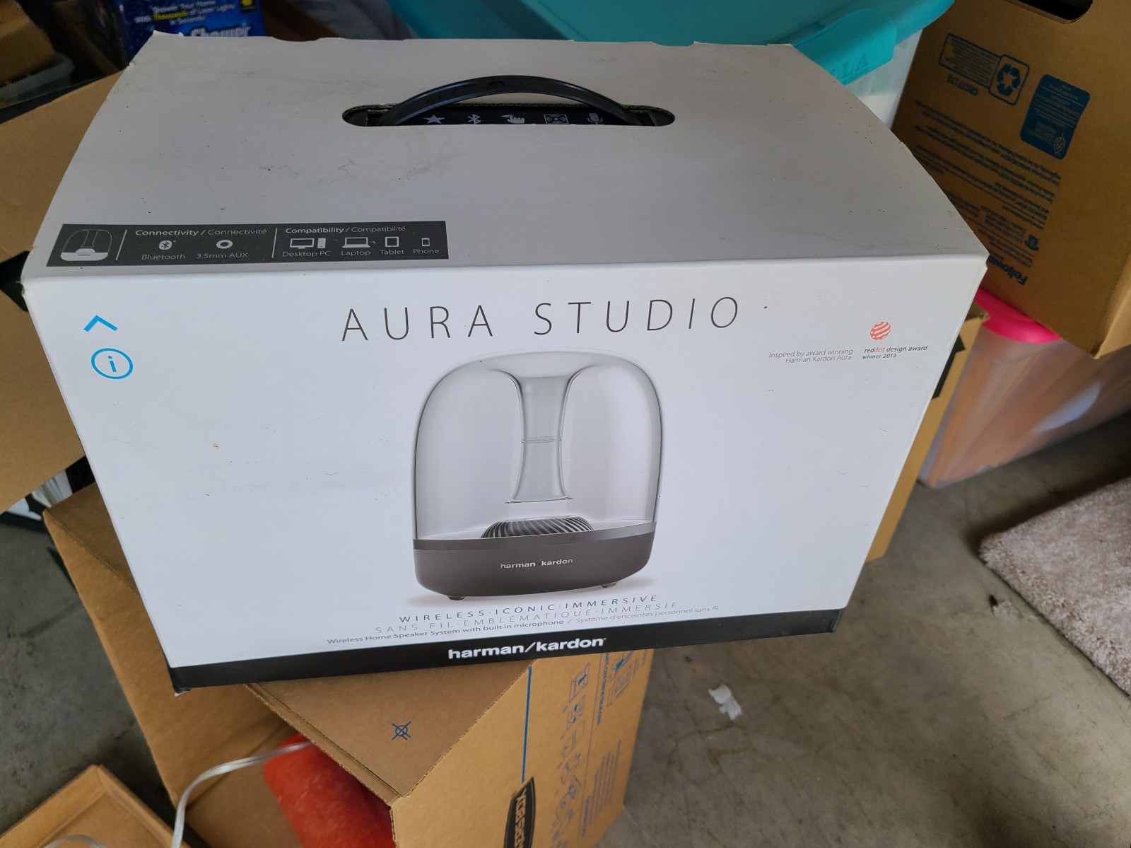 New Harman Kardon Aura Bluetooth Speaker