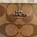 Coach Double Corner Zip Wristlet