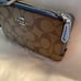Coach Double Corner Zip Wristlet