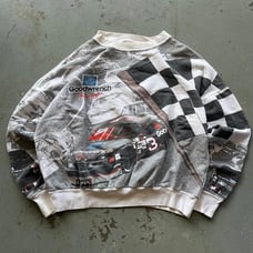 Vintage 90s AOP Dale Earnhardt Goodwrench Racing NASCAR Sweatshirt