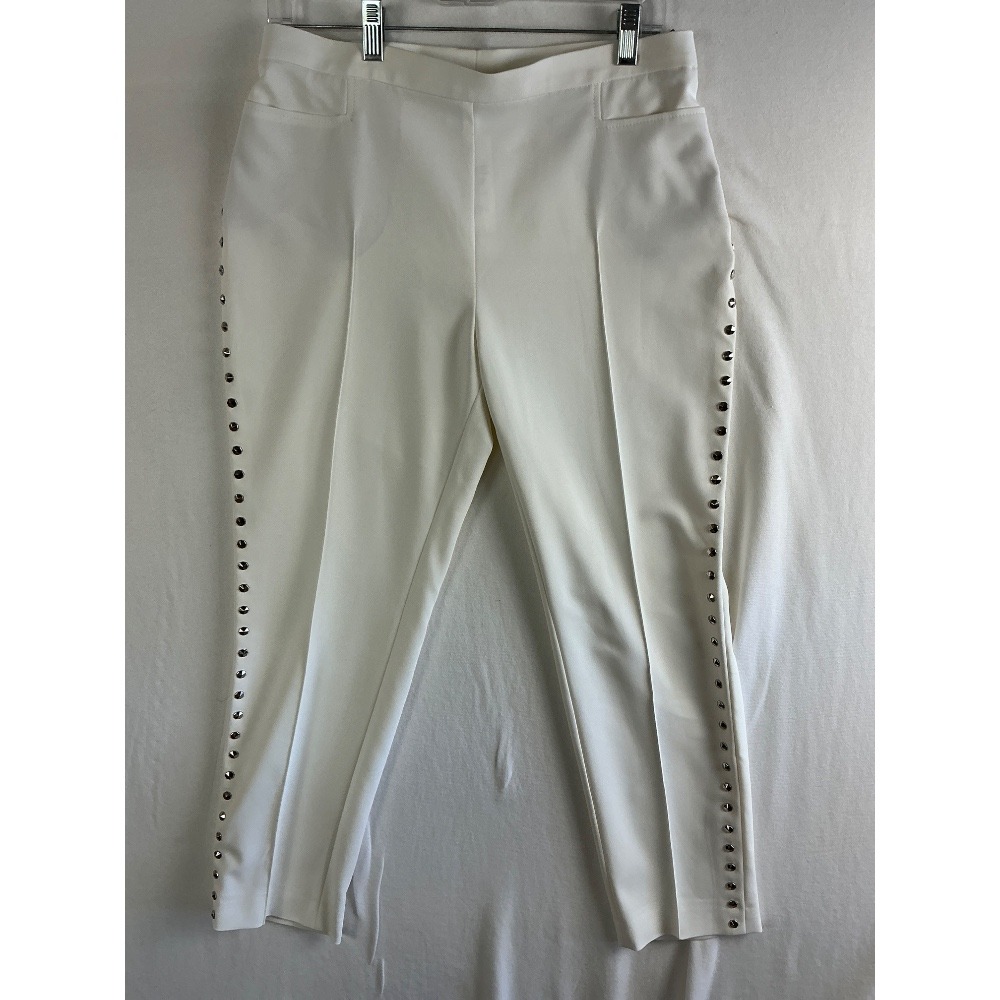 Akris Punto Pants Women's 10 Studded Cropped