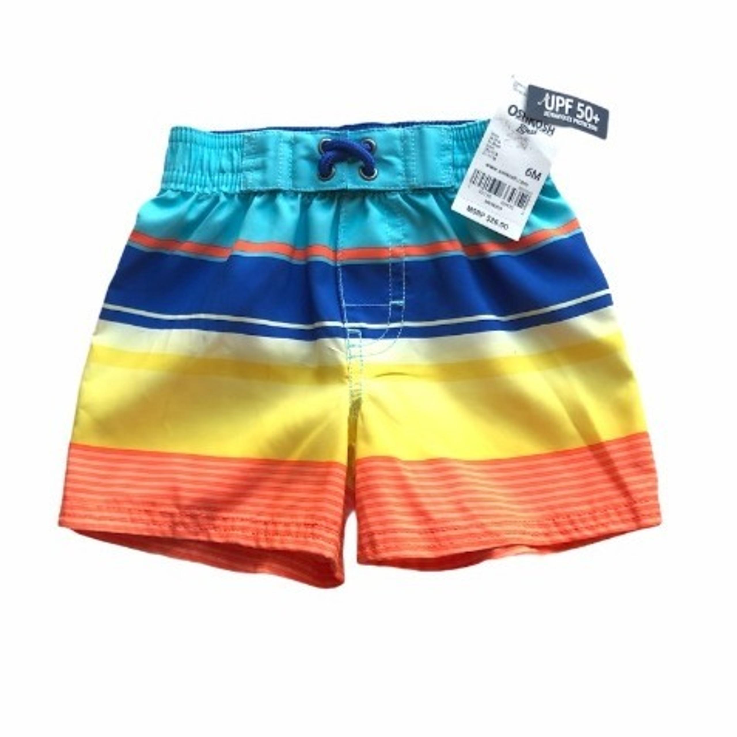 OshKosh Boy's Swimwear Trunks Sz 6M NWT
