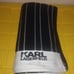 KARL LAGERFELD BATH TOWEL 28”x 54” - BLACK WHITE KARL LAGERFELD PARIS BATH TOWEL