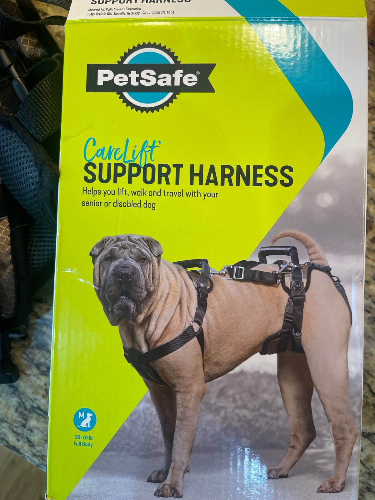 Pet safe Carelift Support System for Dogs
