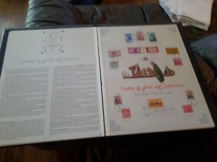 1ST DAY OF ISSUE ARTICLES CONFEDERATION