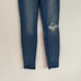 NEW NWT J. CREW 8 Toothpick Jean Newcastle Wash Let Down Hem Ripped Skinny 25