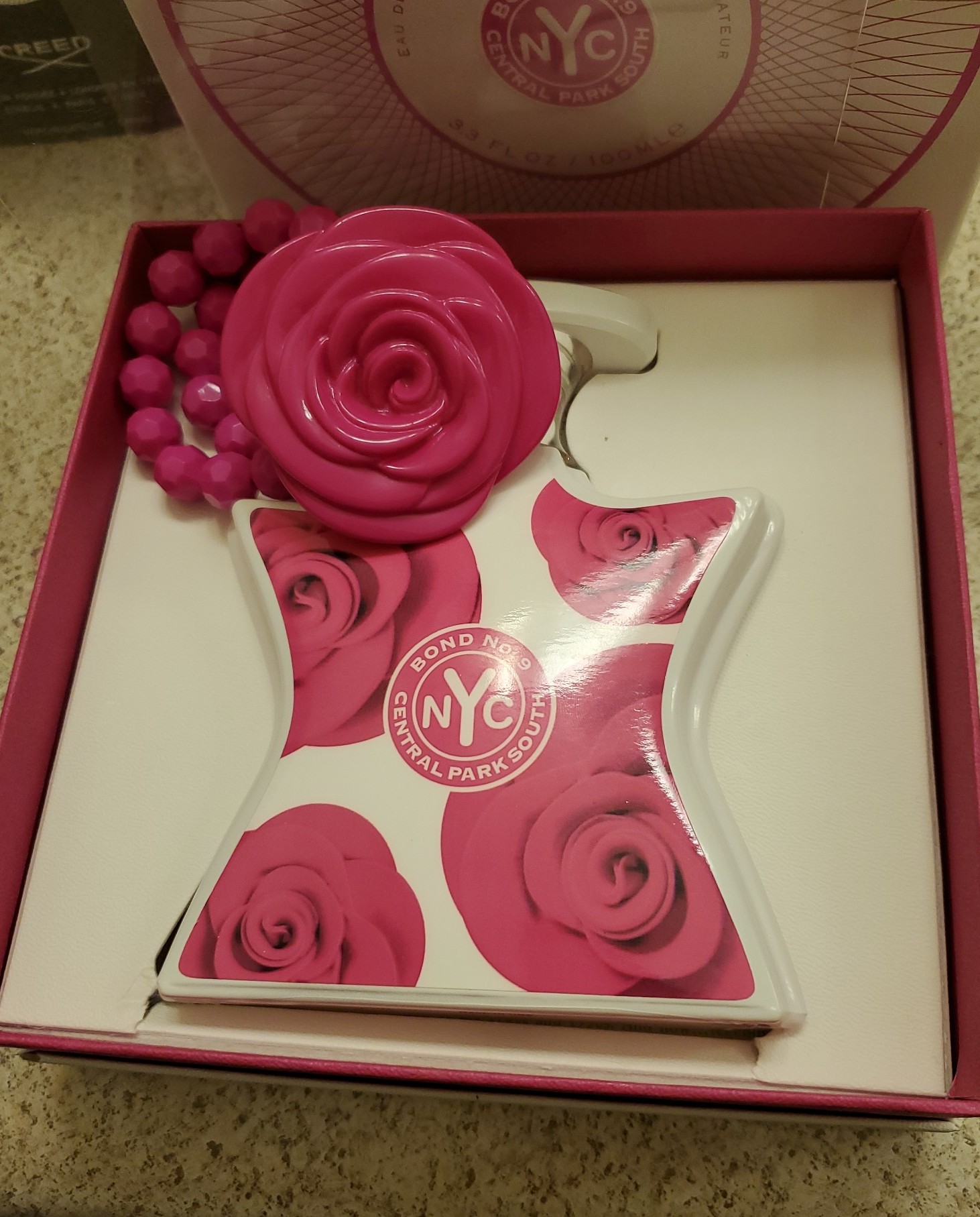 3.3 ml Central Park South Bond No 9 with Flower