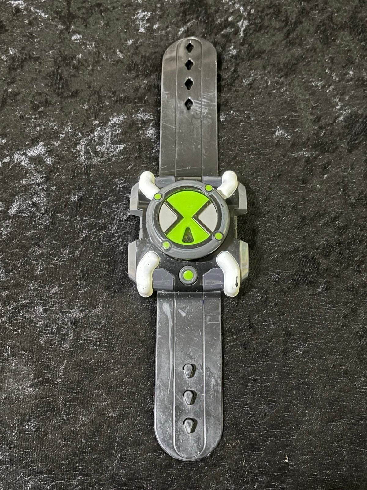 Rare Ben 10 Bandai Omnitrix F/X Watch 2006 Lights Sounds Works! See Pics.
