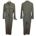 NWT Majestic Filatures Cashmere Blend Olive Green Jumpsuit Size 1 XS
