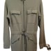 NWT Majestic Filatures Cashmere Blend Olive Green Jumpsuit Size 1 XS