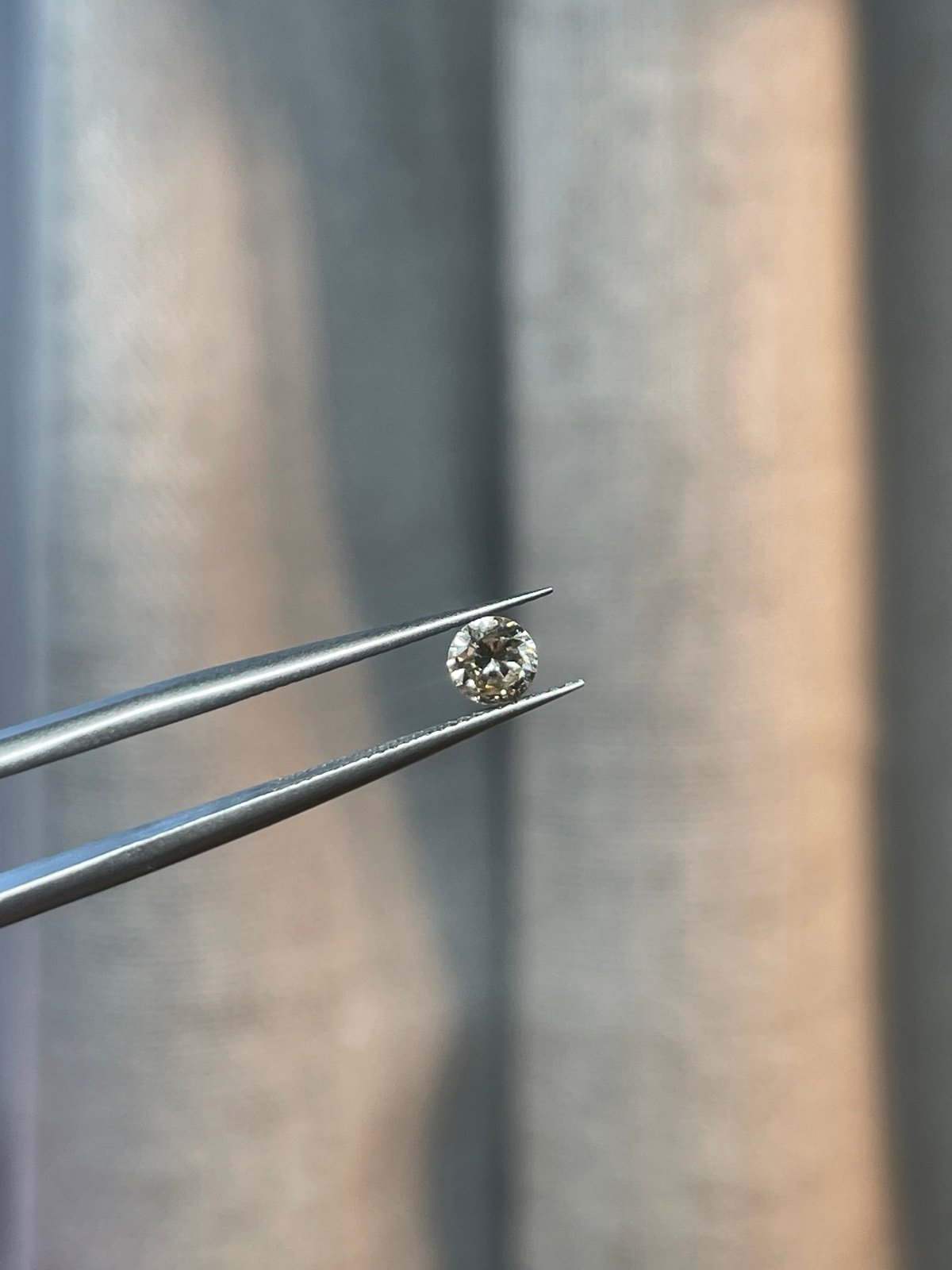 Natural Champagne Diamond 0.35ct