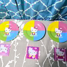 Hello Kitty Vintage Ceramic Plates & Coasters