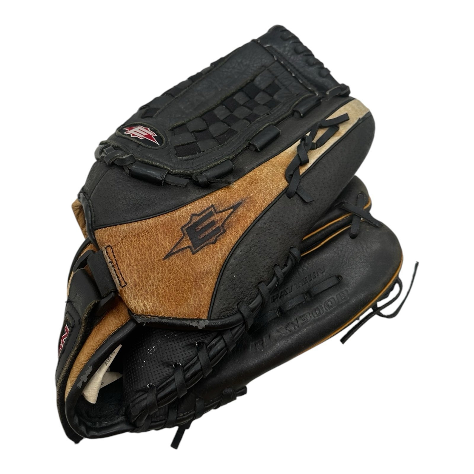 Easton RLX1300B Baseball Glove Right Hand Throw RHT Black And Brown Leather 13”