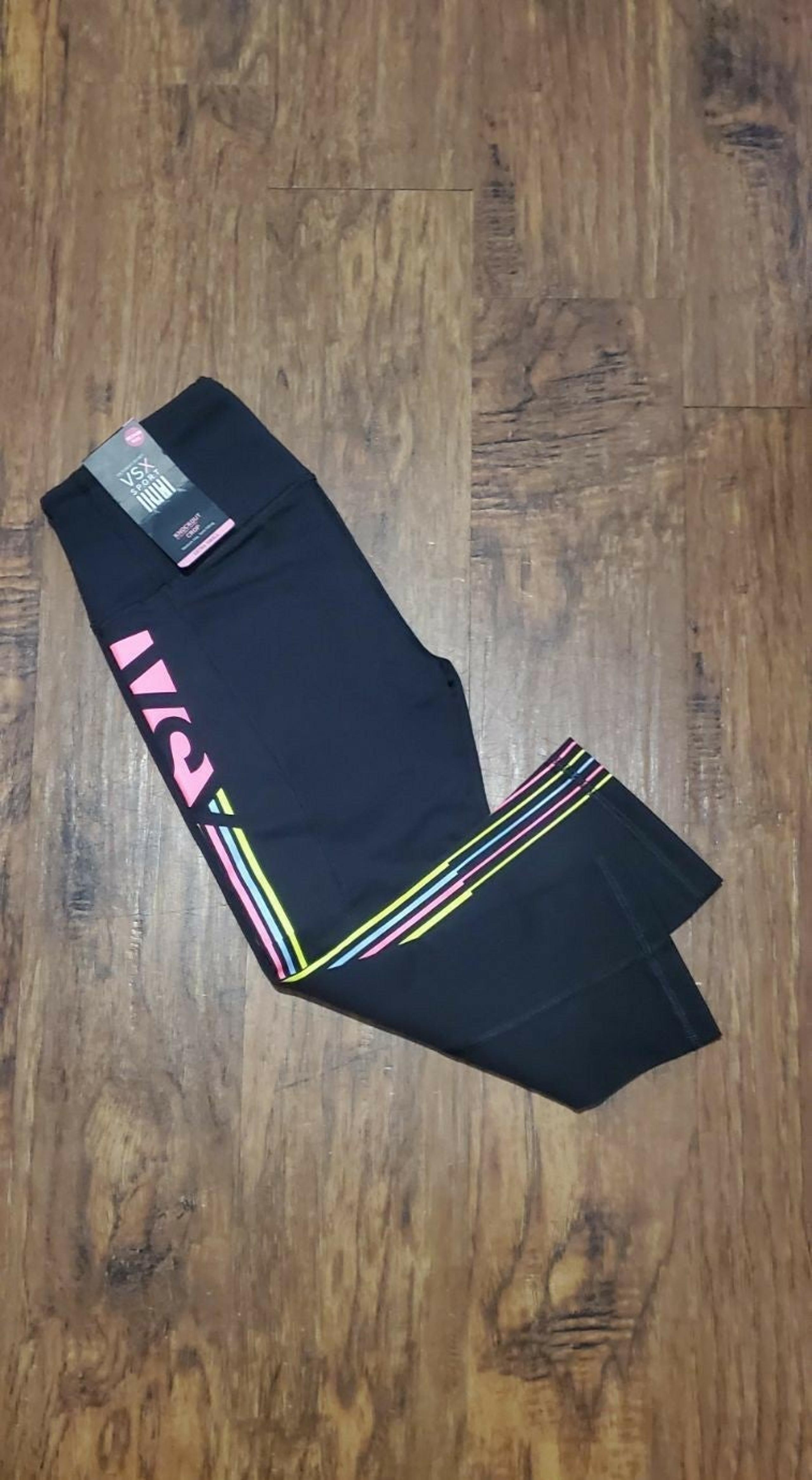 victoria secret leggings VSX rainbow