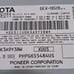2015-2017 Toyota Camry Radio OEM...Am/Fm CD XM Bluetooth.