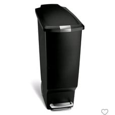 Simplehuman 11L Slim Step Can w/Soft Close Locking Lid- 10G Capacity