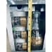 NWT Promsiz Decorated Glass Gold Metallic Decanter Shot Glasses Set