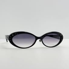 Lulu Guinness Sunglasses L452 Doris BLK 54-16-135
