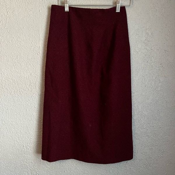 Escada Vintage Women’s Wool Blend Pencil Skirt Size 6
