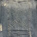 Blank NYC Pearl and Sequin Distressed Jean Jacket - New with Tags