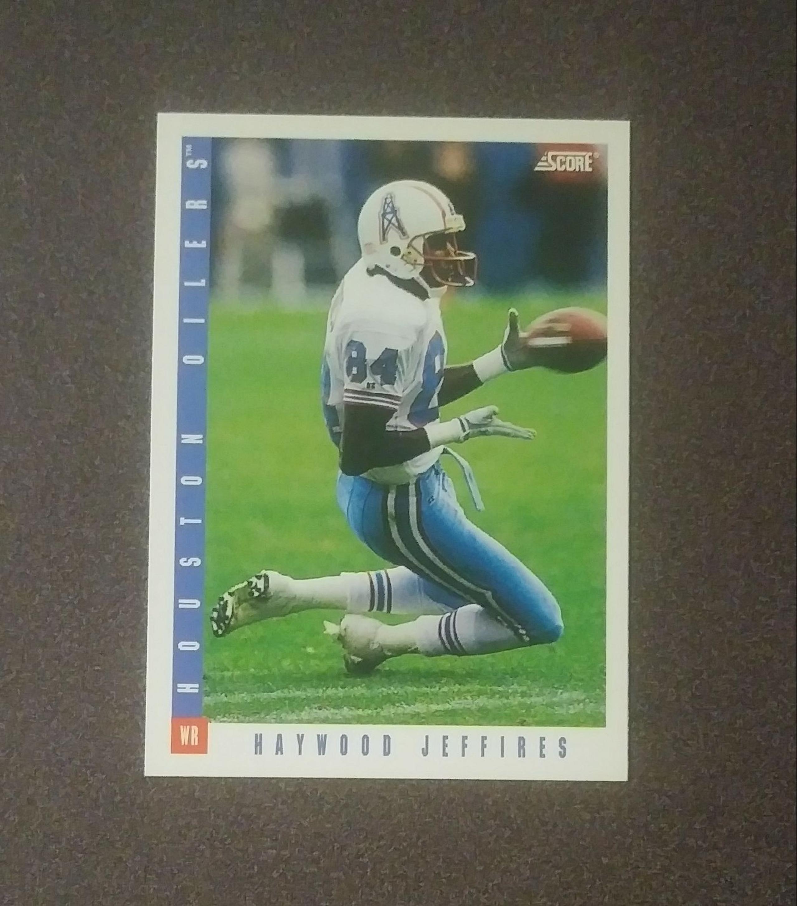 1993 Score Haywood Jeffires Houston Oilers #28 Football Card Vintage Collectible