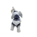 Vintage Chinese Porcelain Blue &White Gold Elephant