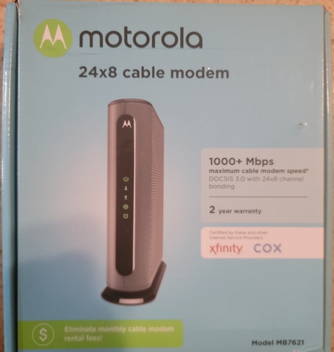 Motorola 24x8 Cable Modem