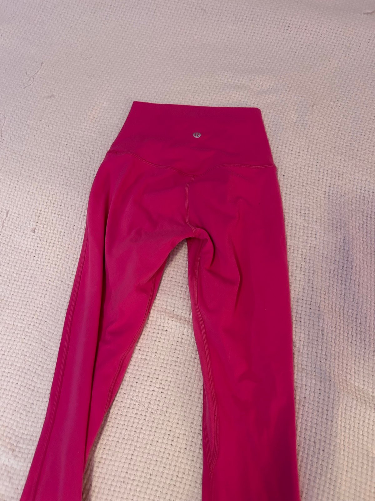 sonic pink lululemon leggings size 2