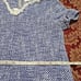 NWOT Kate Spade Graphic Tweed Woven Blue Dress with 8