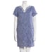 NWOT Kate Spade Graphic Tweed Woven Blue Dress with 8