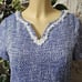 NWOT Kate Spade Graphic Tweed Woven Blue Dress with 8