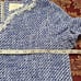 NWOT Kate Spade Graphic Tweed Woven Blue Dress with 8
