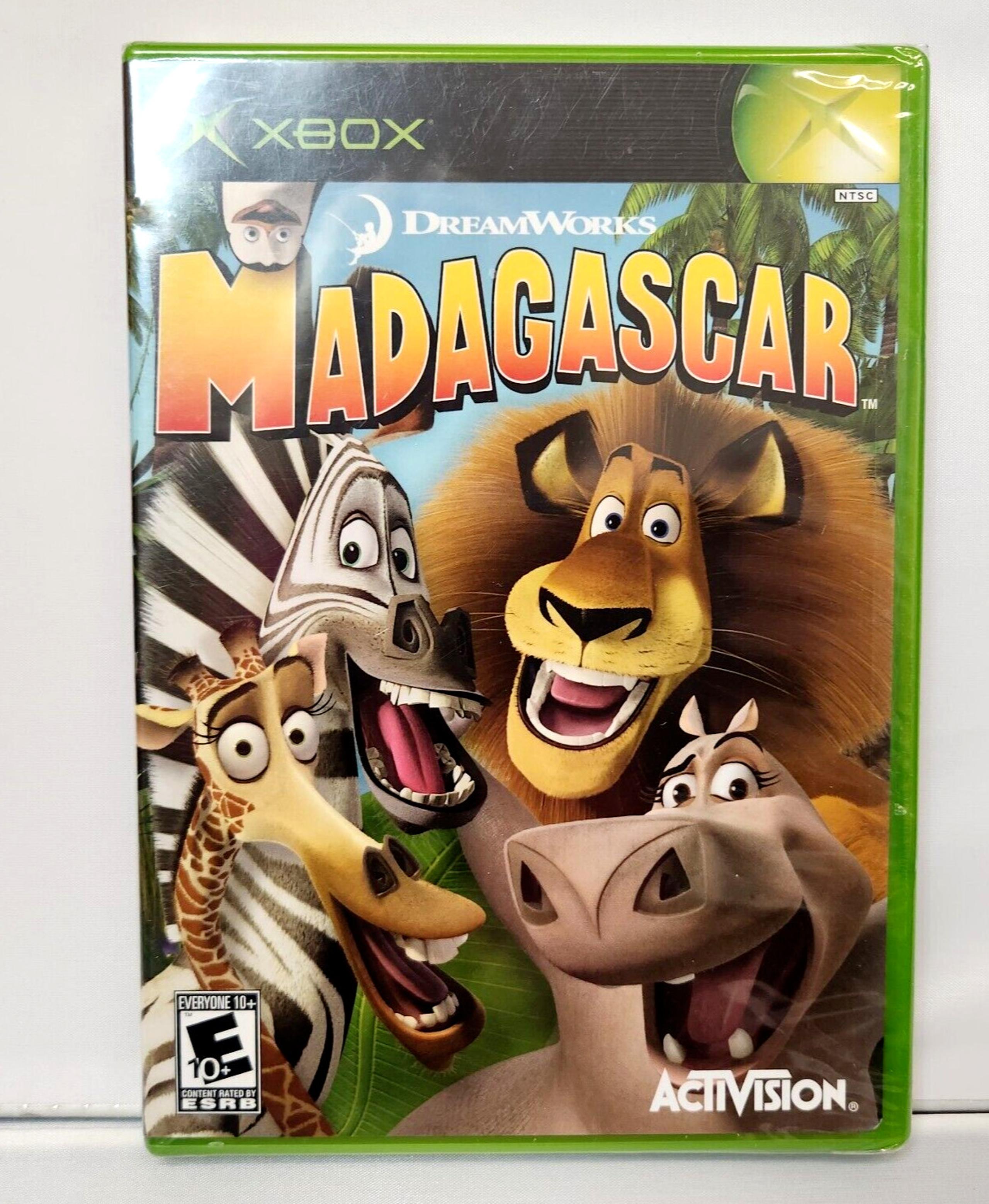 Madagascar Game Xbox Microsoft 2005 - NEW Factory Sealed